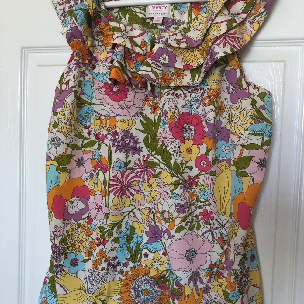 Liberty of London for Target Ruffled Chiffon Top